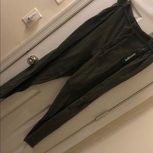 Dollhouse Army Green Linen Pants